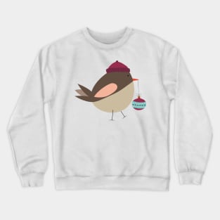 Little Christmas Bird Crewneck Sweatshirt